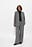 Wide Mid Waist Twill Trousers