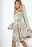 Wide Sleeve Volume Mini Dress