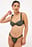 Draperet bikinitrusse med vidde stropper