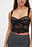 Wide Strap Lace Cup Corset