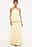 Flounced Hem Maxi Skirt