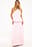 Flounced Hem Maxi Skirt