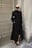 Wool Blend High Neck Maxi Coat