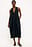 Wool Blend Midi Dress