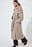 Wool Blend Scarf Detail Coat