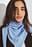 Wool Knitted Triangle Scarf