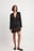 Wrap Satin Mini Shirt Dress