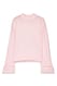Offwhite Folded Sleeve Knitted Sweater