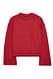 Offwhite Folded Sleeve Knitted Sweater