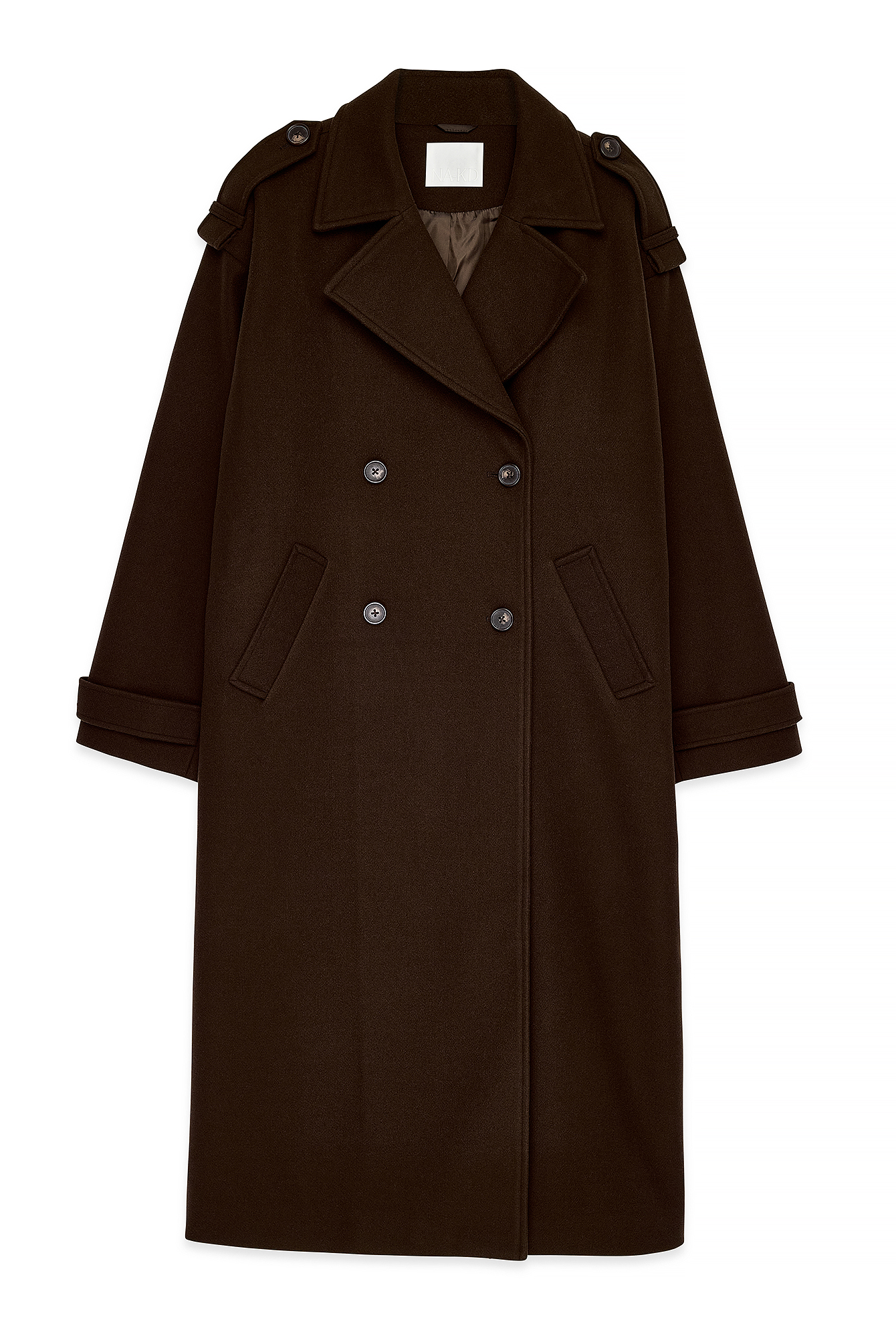 Brown Heavy Oversized Trenchcoat