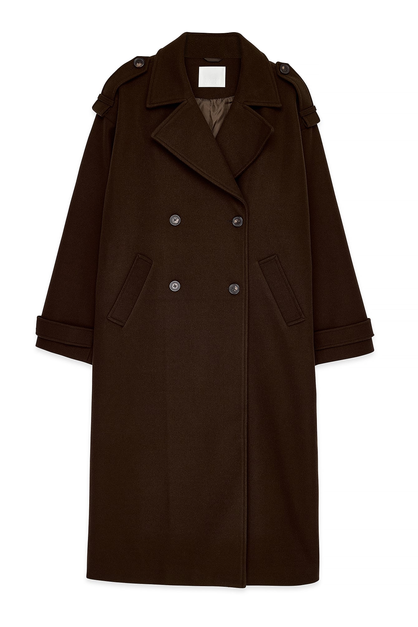 Brown Heavy Oversized Trenchcoat