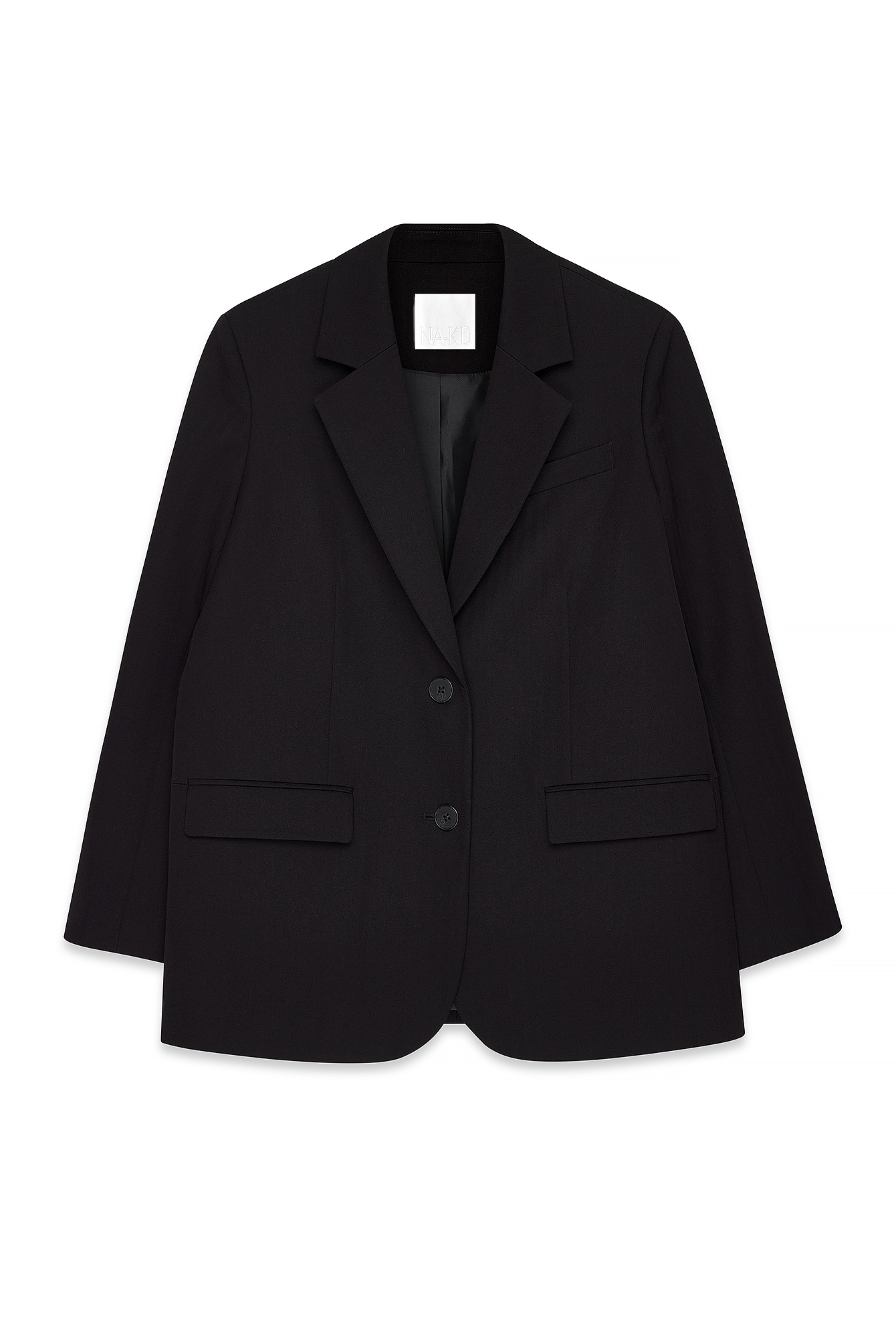 Black Maxi Oversized Blazer