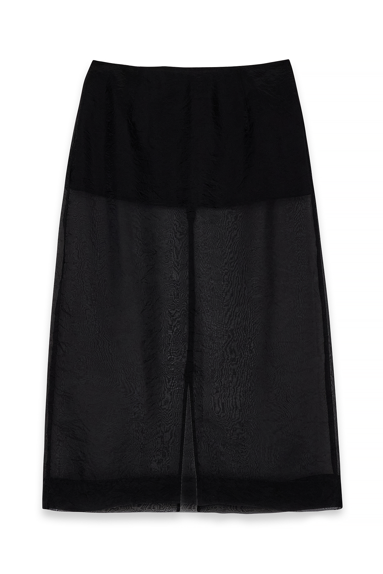 Black Organza Skirt