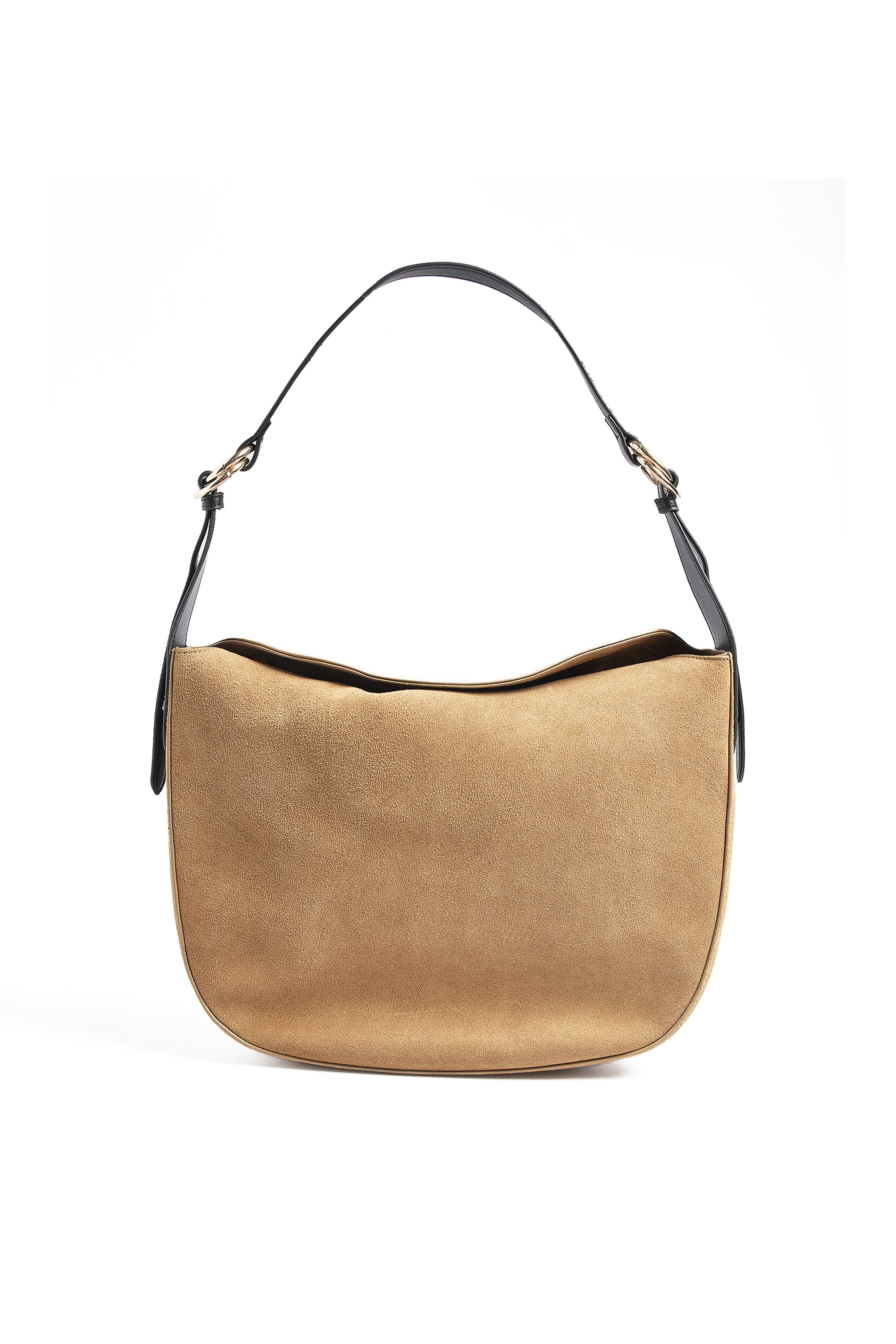 Tan Suede Shoulder Bag