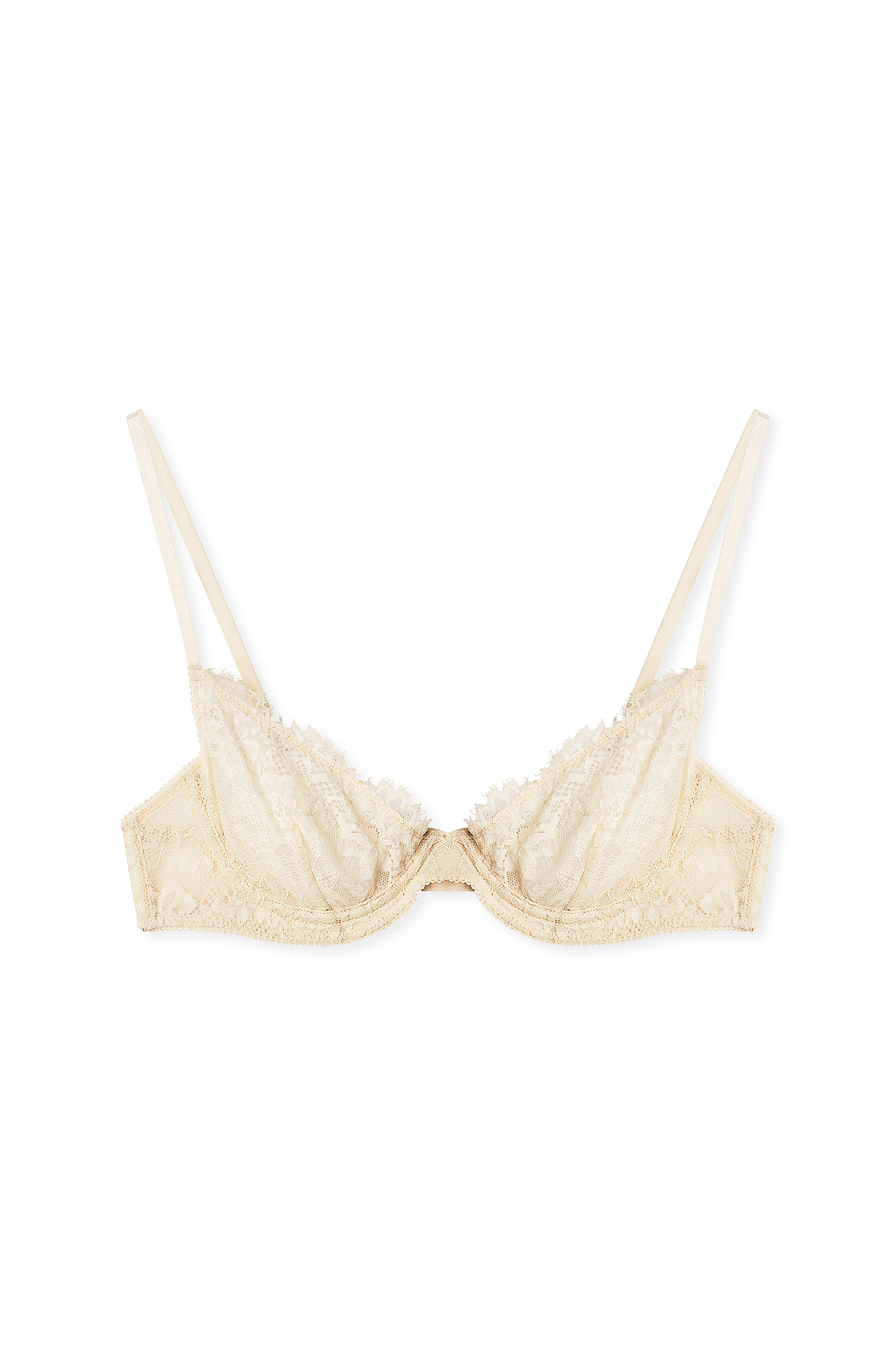 Pearl Underwired Lace Bra
